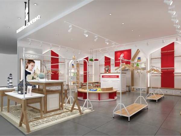 诺贝达童装店铺展示