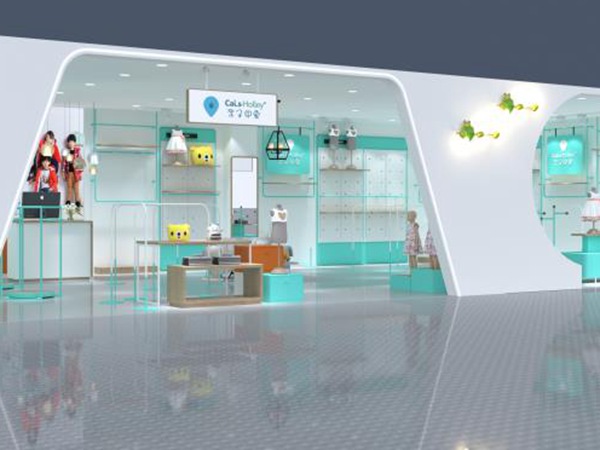 亲子印象童装店铺展示