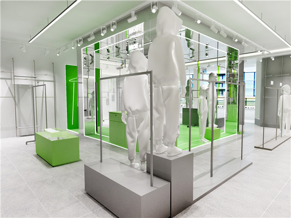 不可比喻童装店铺展示