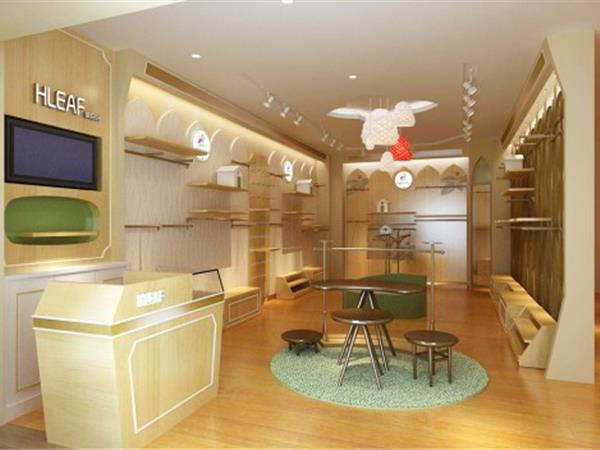 缤奇叶童装店铺展示