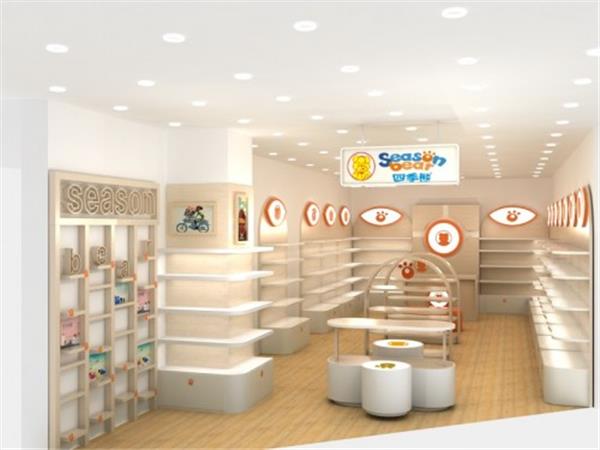 四季熊童鞋童装店铺展示