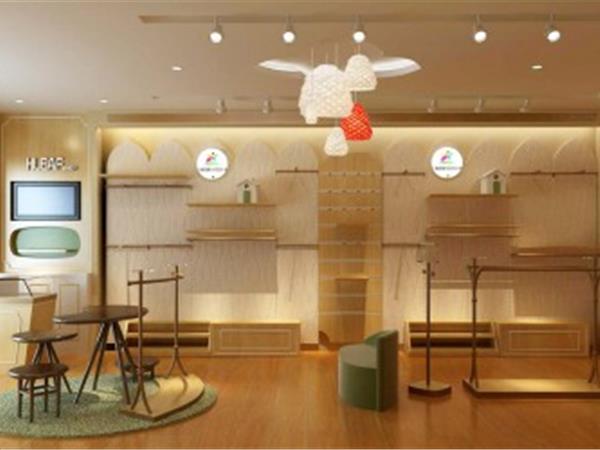 缤奇叶童装店铺展示