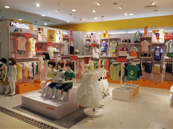 囧小孩童装店铺展示