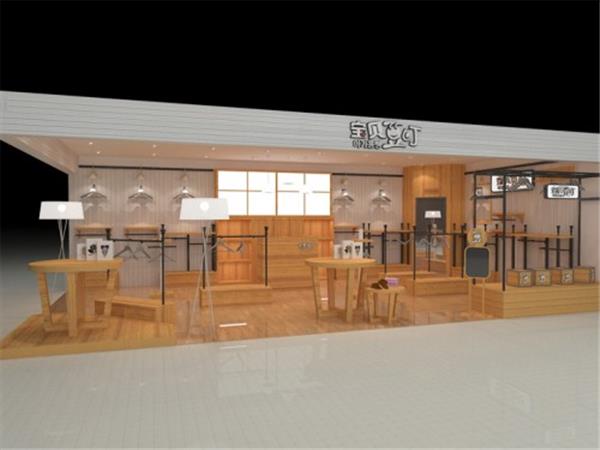 宝贝豆叮童装店铺展示