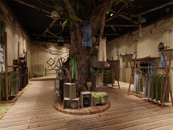 木藤屋童装店铺展示
