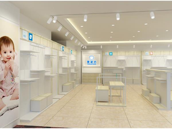婴姿坊童装店铺展示