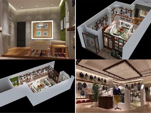 小猪班尼童装店铺展示