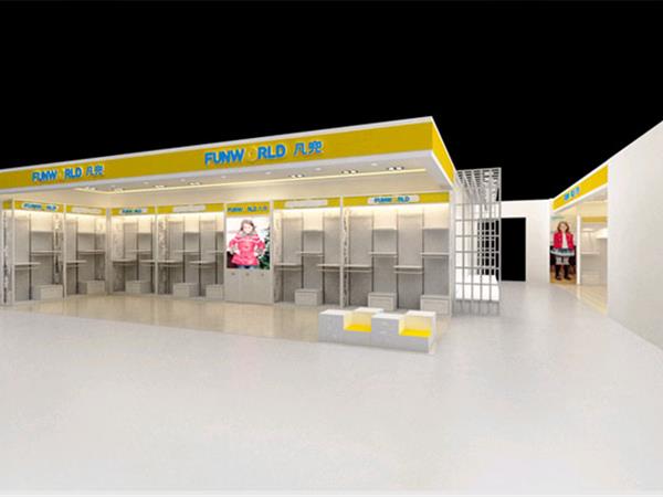凡兜童装店铺展示