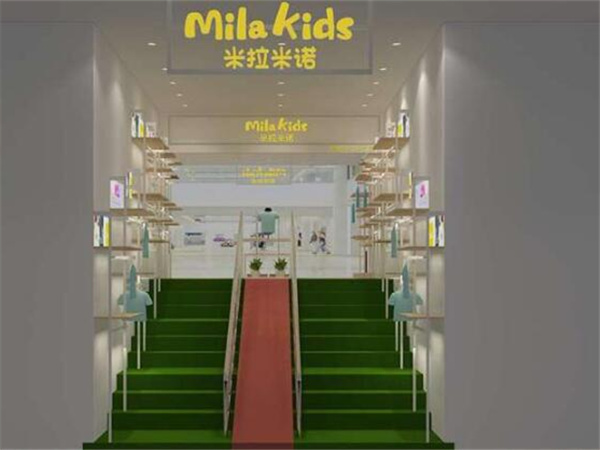 米拉米诺童装店铺展示