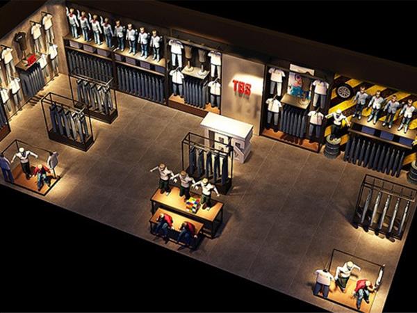 小积木童装店铺展示