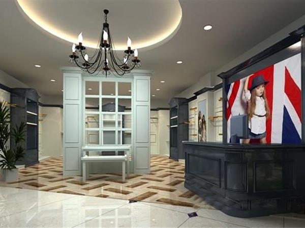 小百亨童装店铺展示