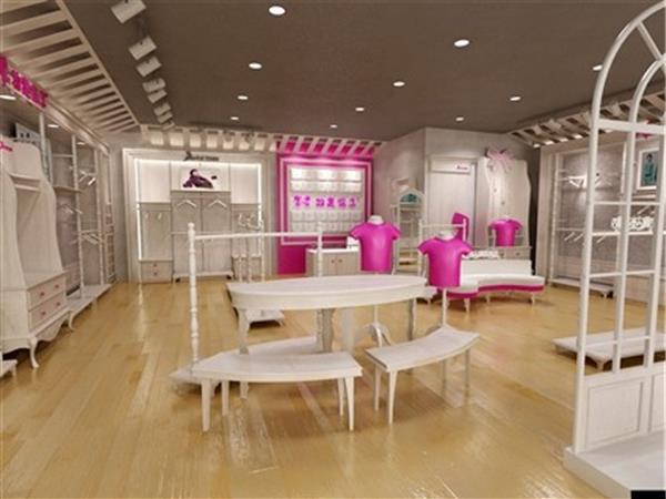 柏惠信子童装店铺展示