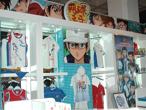 网球王子童装店铺展示