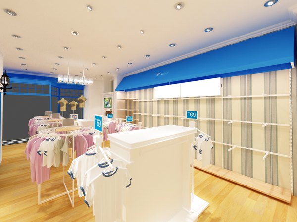 伊顿风尚童装店铺展示