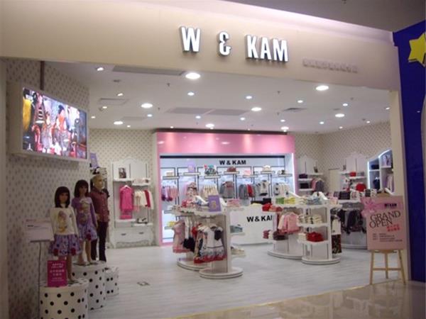 W&KAM 蒙娜丽莎童装店铺展示
