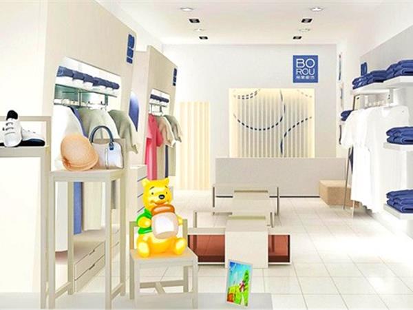 星星城堡童装店铺展示