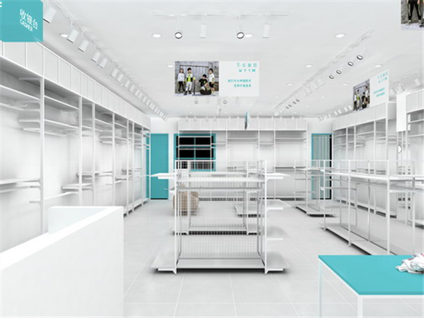 五岳童盟童装店铺展示