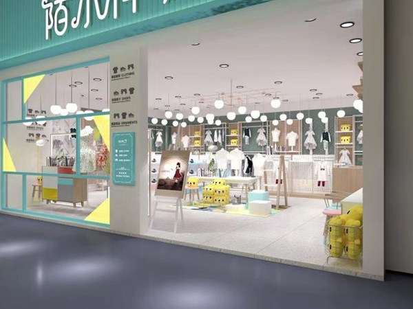 陌小样童装店铺展示