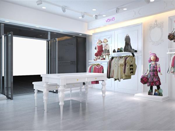 帷纳公主童装店铺展示