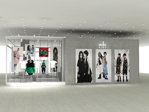 一度童装店铺展示