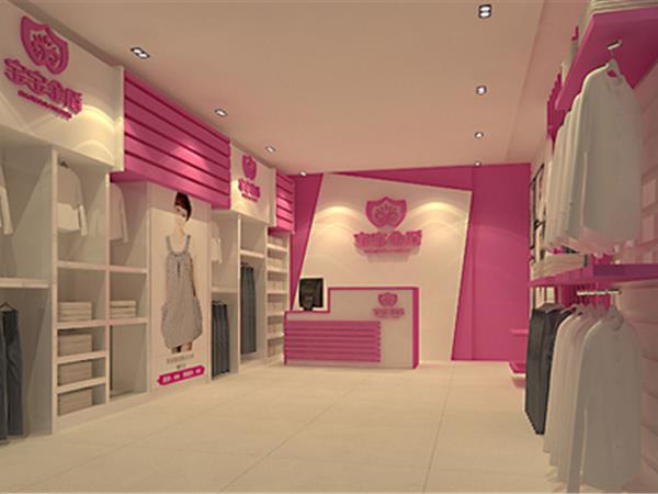 宝宝金盾童装店铺展示