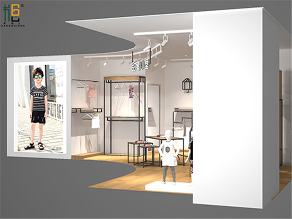 甜蜜小屋童装店铺展示