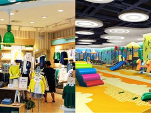 小鹿巴笛童装店铺展示