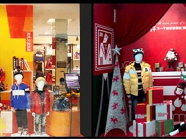 阿杰邦尼童装店铺展示