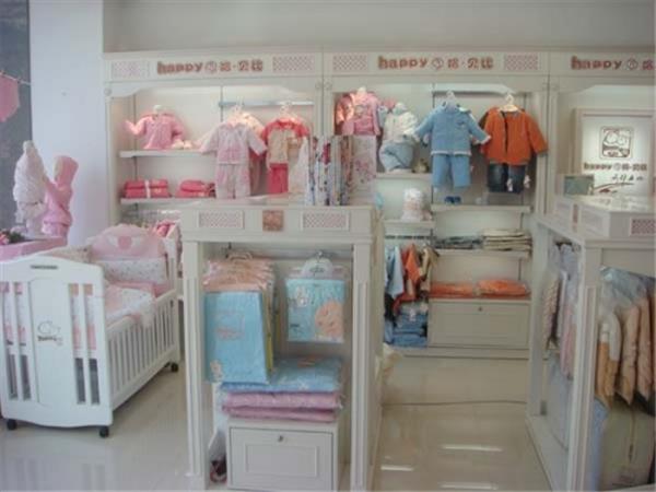 哈贝比童装店铺展示