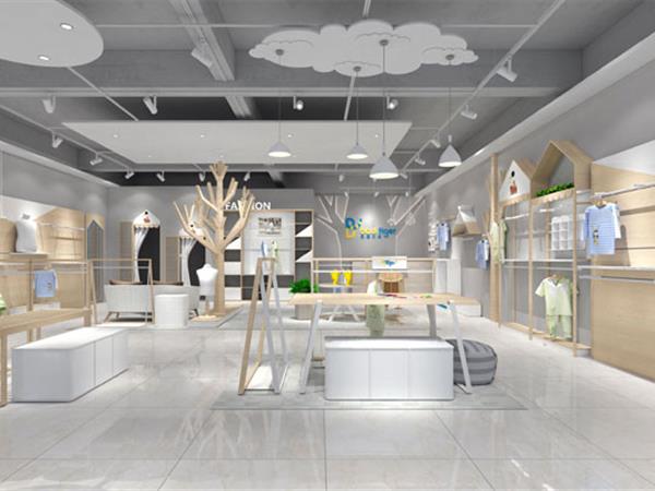 巴迪小虎童装店铺展示
