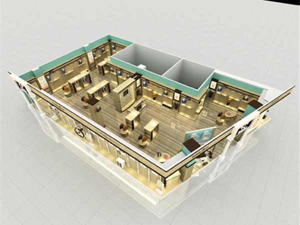 泰迪熊珍藏童装店铺展示