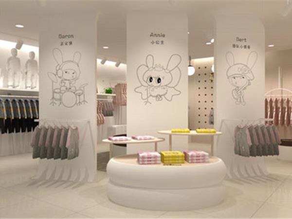 首童童装店铺展示