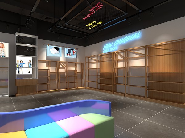 尔克儿童童装店铺展示