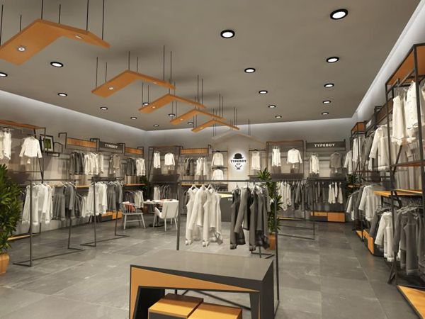 形仔童装店铺展示