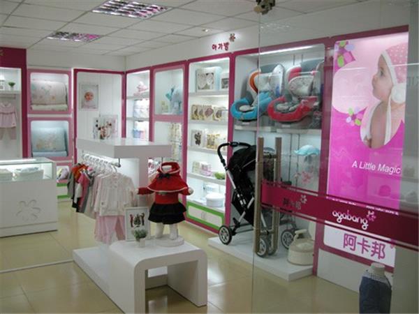 阿卡邦童装店铺展示
