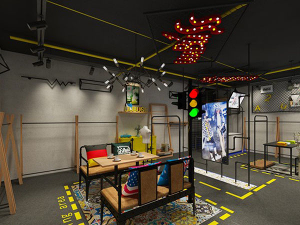 优优巴斯童装店铺展示