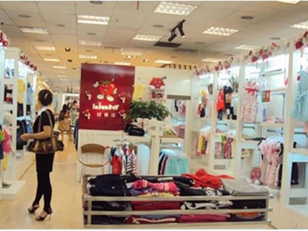 红番仔童装店铺展示