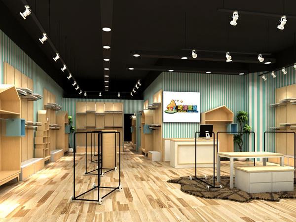 动漫童话童装店铺展示