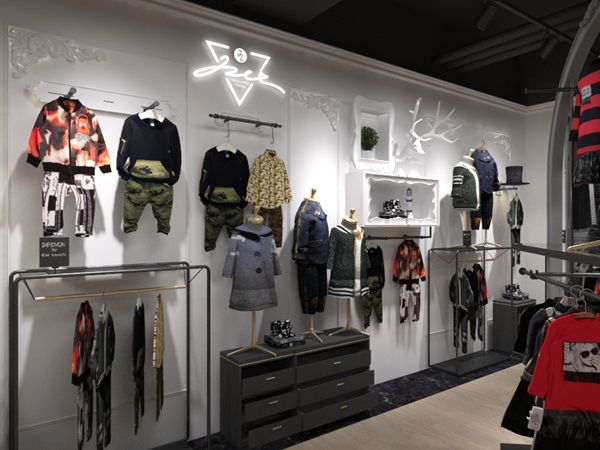 玖喆潮童童装店铺展示