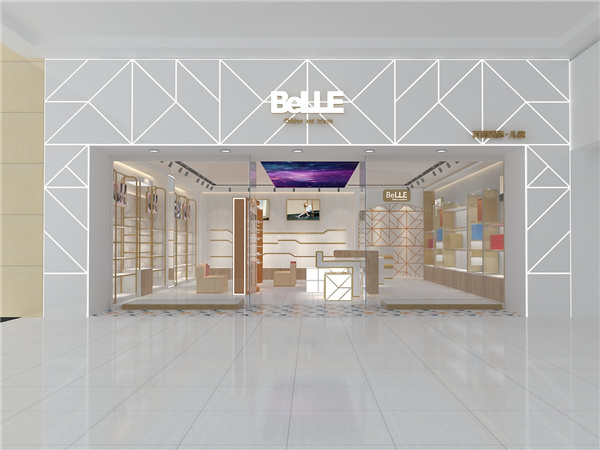 BELLE童装店铺展示