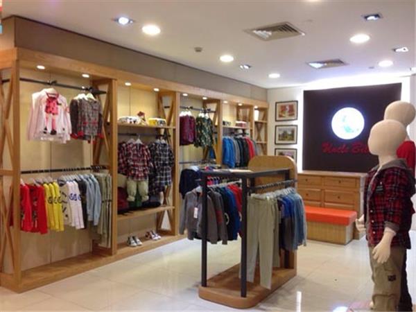 比尔叔叔童装店铺展示