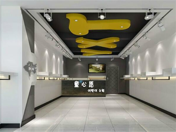 童心愿童装店铺展示