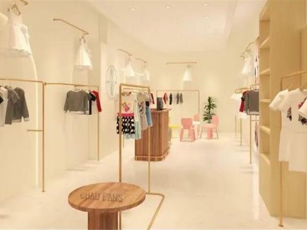 炒饭童装店铺展示