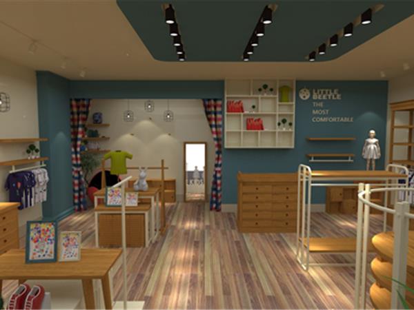 小甲虫童装店铺展示