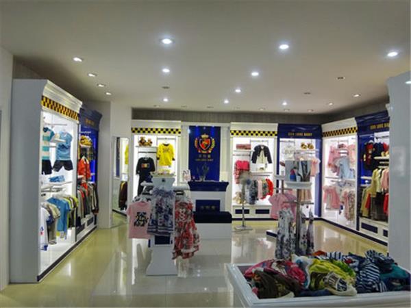 沐阳童童装店铺展示