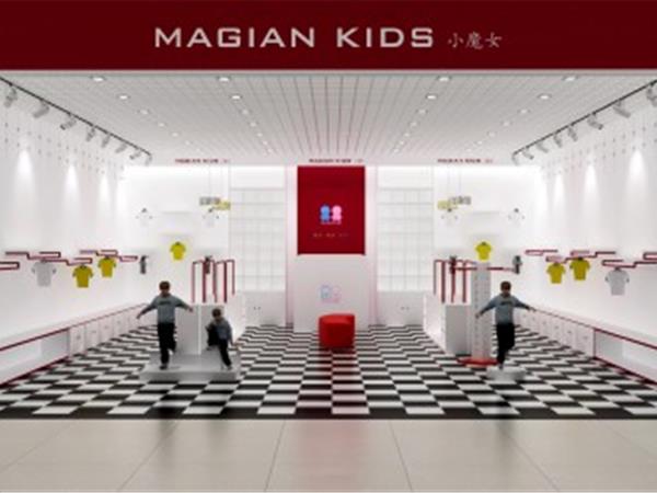 小魔女童装店铺展示