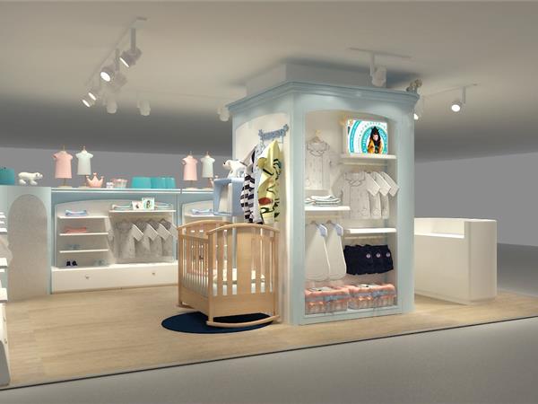 甜心皇冠童装店铺展示