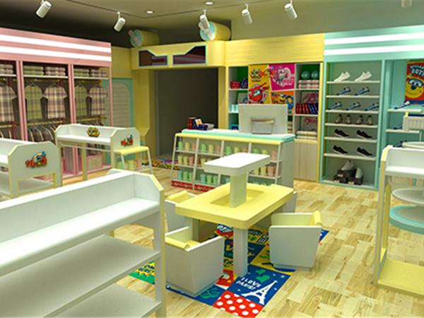 超级飞侠童装店铺展示