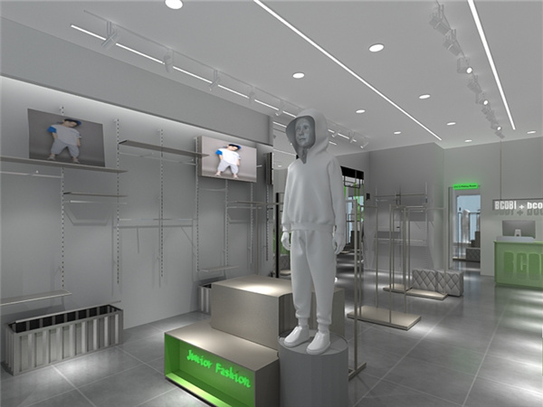 不可比喻童装店铺展示
