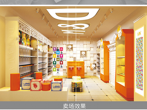 哆啦猫童装店铺展示